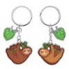 GRUSS & CO Key Ring for Two "Sloth" | Pendant