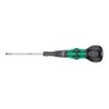 Wera 1850 PH2x100mm Black/Green Ball Grip Phillips Screwdriver 05007906001