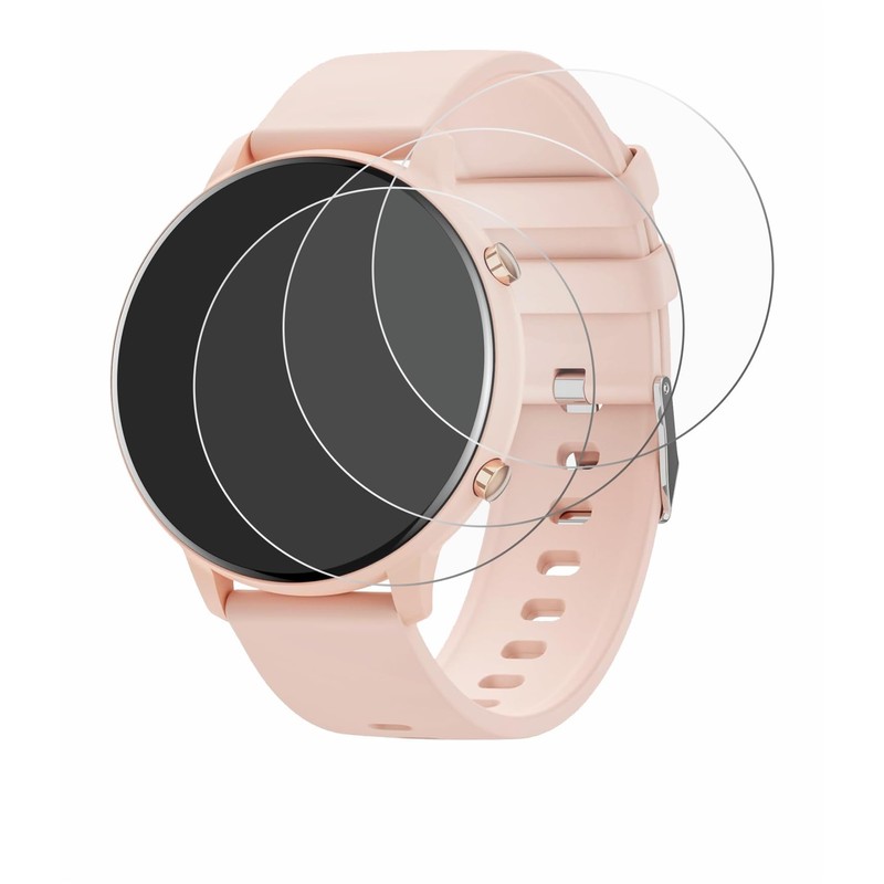 Savvies 6 Pack Screen Protector compatible with Hwagol Smartwatch G25