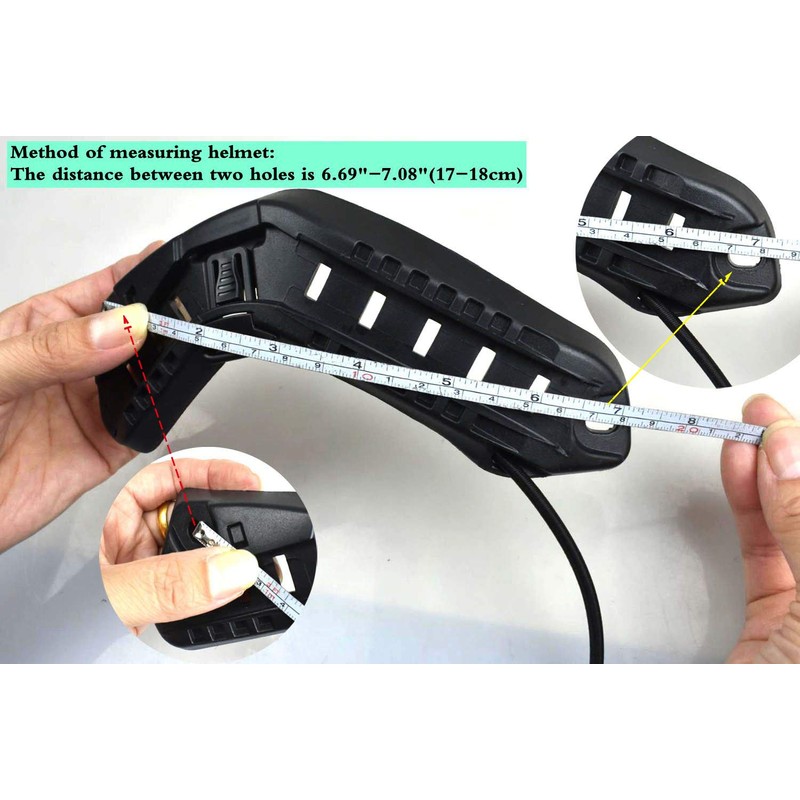 Fast Helmet Rail Mount Kit Helmet Side Rail Accessory (Coyote)