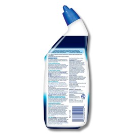 Pet4homy Power Toilet Bowl Cleaner Gel 2-Pack (24 Fl Oz Each) Bundle Pair of Cleaning Gloves, Cleaning Brush, and Pair of Multipurpose Wire Miracle Cleaning Cloths (4 Items)