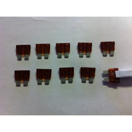 AT0 Blade Style Automotive Fuse 7.5 AMP - 10 pack FREE Fuse Puller