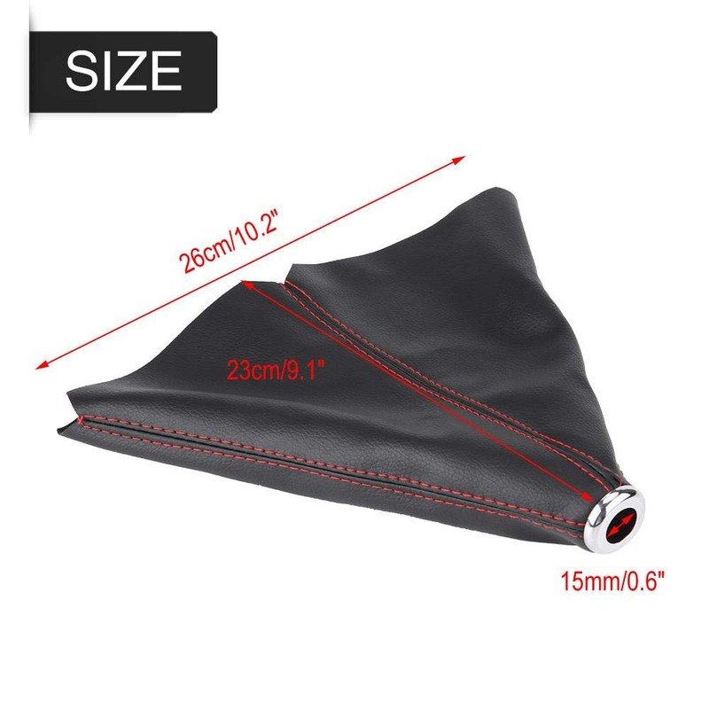 Keenso Shift Boots Shift Knob Boot Cover Easy Installation Stylish