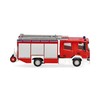 Herpa modello di camion Scania CP28 Crewcab veicolo antincendio "Feuerwehr",