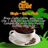 Cafe Caribe 100% Colombian Coffee Pods, Dark Roast Single-Serve Coffee