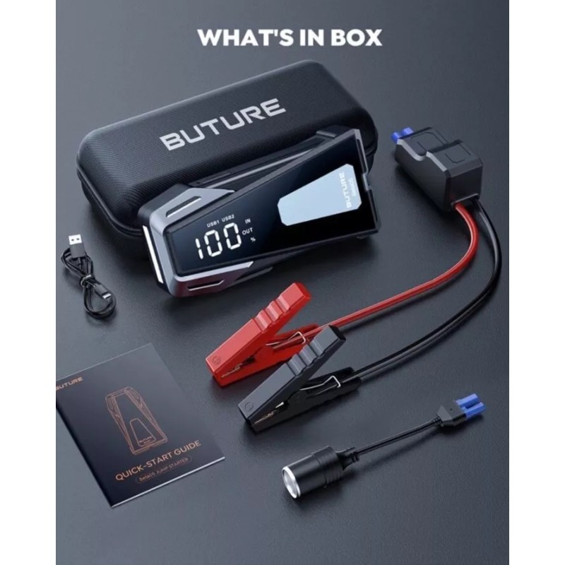BUTURE Beta05 Car Battery JumpStarter 4000A Jump Box 23800mAh 88.06Wh