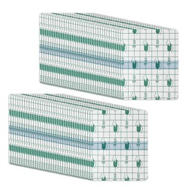 Grevosea 50 Pcs Waterproof Dressings for Wounds, 6x6cm Waterproof Transparent Bandage Second Skin Tattoo Cover up Patch Protective Bandages and Dressings for Swimming Shower