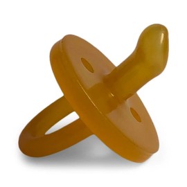 NATURAL RUBBER SOOTHERS Soother Large Orthodontic Soother (6 mths +)