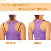 Nimiah Bra Strap Holders for-Slipping - 15 Pcs Bra Back