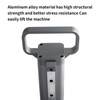 ZLYLVRC Aluminium Alloy Handle Rectangular Pull Handle Hole Extrusion Profile