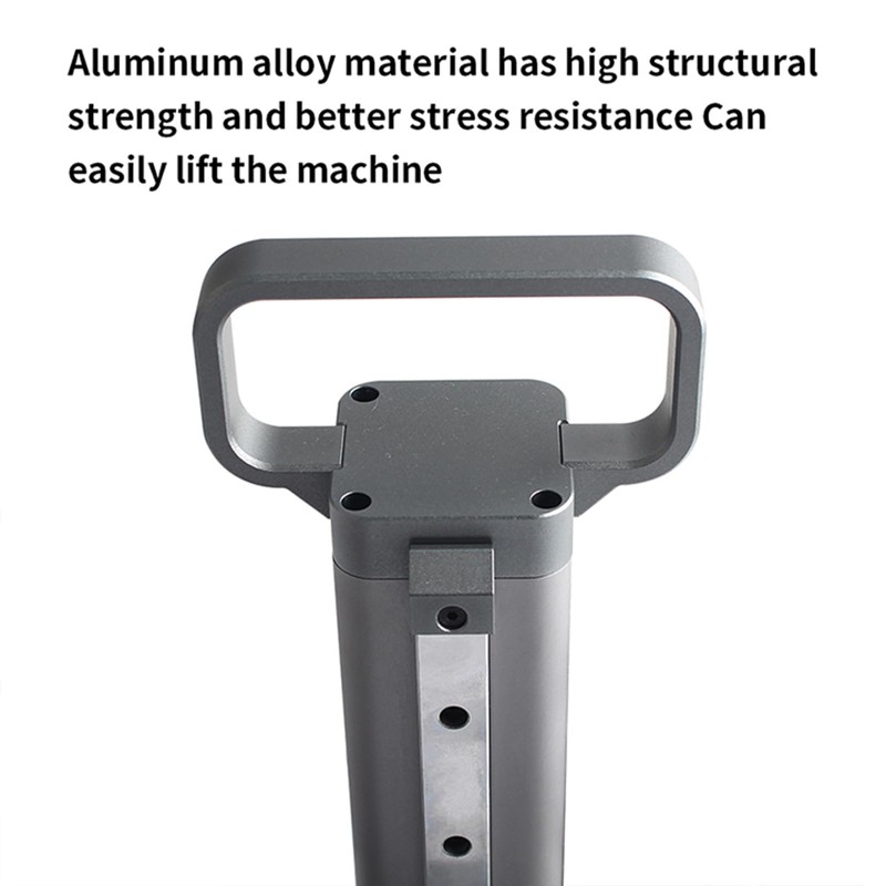 ZLYLVRC Aluminium Alloy Handle Rectangular Pull Handle Hole Extrusion Profile