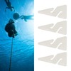 4Pcs Scuba Dive Line Arrow Marker Wreck Cave Dive Triangle