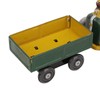 Wind Up Metal Walking Toy Tinplate Tractor Nostalgic Handmade Delicate