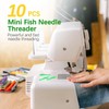 10 Pcs Fish Mouth Automatic Sewing Needle Threader - Easy-to-use