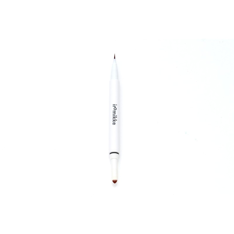 iromikke 2-way Liquid Eyebrow Pen, 4 Colors, 04 Ash Pink,