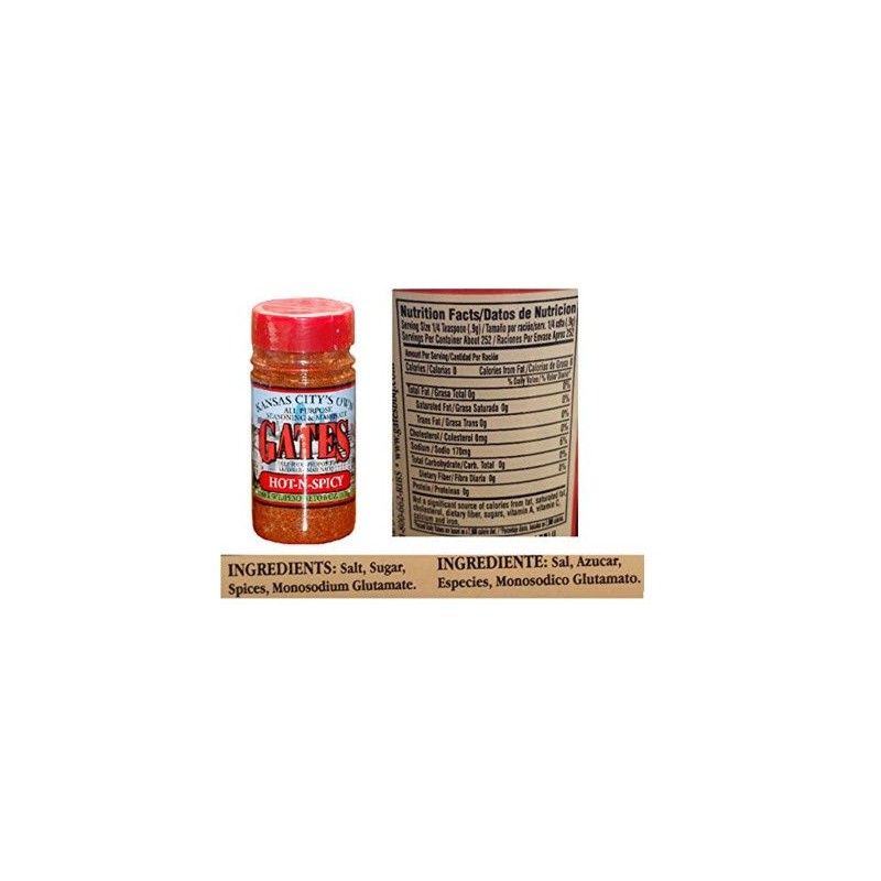 Gates BBQ Sauce and Dry Rub Variety Bundle - 4