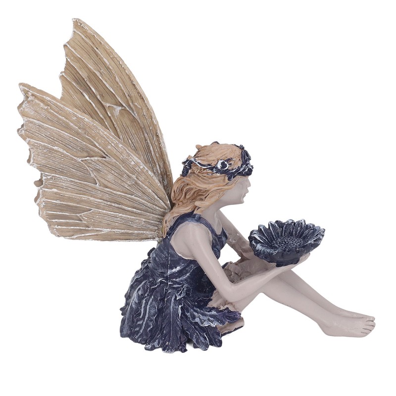 Garden Sunflower Fairy Statue Mythical Fairy Statue Beautiful Angel Sculpture