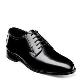 Florsheim Men's, Lexington Plain Toe Oxford Shoe Black Shiny 9.5 D