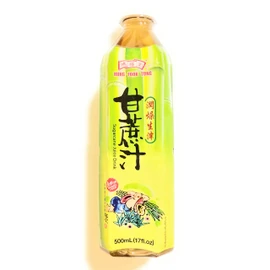 5 Bottles Hung Fook Tong Sugarcane Juice Drink And 1 Bottle Hung Fook Tong Passion Fruit with Honey Drink ( 17 Fl Oz Each)