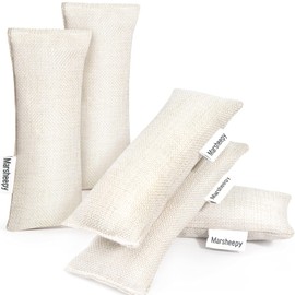 12 Pack Bamboo Charcoal Shoe Deodorizer Bags，Shoe Odor Eliminator,Charcoal Air Purifying Bags, Activated Charcoal Odor Absorber for Gym Bag, Car, Pet, Closet