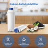 Finsna Water Filter Replacement for De'Longhi DLSC002, Compatible with Magnifica