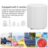 Electric Air Pump 1600mAh Battery Powered 3.5Kpa Quick Fill Mini