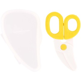 Skater PFC1-A Food Cutter, Kitchen Scissors, Cute, Yellow