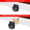 CROWN ME Air Hockey Pushers and Air Hockey Pucks,2PCS Striker