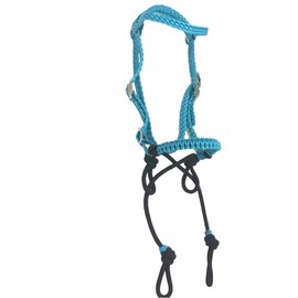 bitless bridle indian bosal average horse size with option to add matching reins