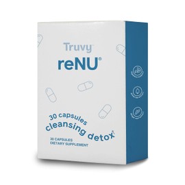 Truvy Renu Detox | 30 Count | Digestive Support Capsules | Supports Gut Balance & Natural Elimination | Plant-Based Formula for Internal Cleanse & Wellness