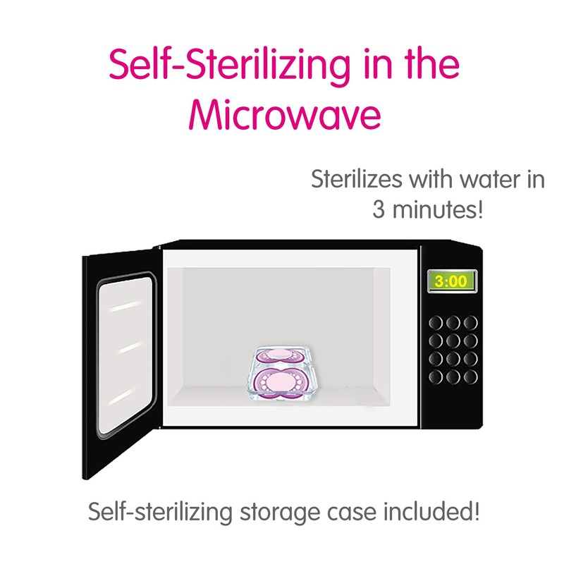 MAM Original Baby Pacifier, Nipple Shape Helps Promote Healthy Oral