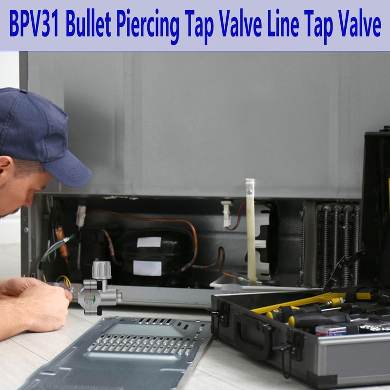 A/C Retrofit Valve Kit, BPV31 Bullet Piercing Tap Valve Line