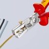 Knipex StriX® Insulation strippers with cable shears chrome-plated, insulated with