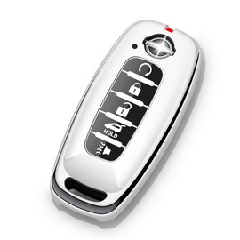 ZSPDACC for Nissan Key Fob Cover 2026 2025 2024 2023 Car Key Case 5 Buttons Rogue Armada Pathfinder Versa Accessories