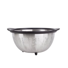 MasterPRO - Set of 3 Strainers and Strainers - Pack of 3 Kitchen Strainers - Stainless Steel Strainer - Fine Mesh Strainer for Pasta, Rice and Fruit