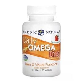 Nordic Naturals Daily Omega para niños, 340mg, 30 geles blandos