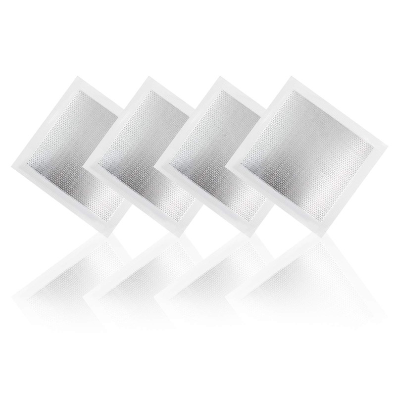 Seimneire 6pcs Drywall Repair Kit, 8" x 8" Self-Adhesive Aluminum