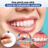 RAZOKO Orthodontic Wax for Braces Wax Dots 90 Individual Hygienic