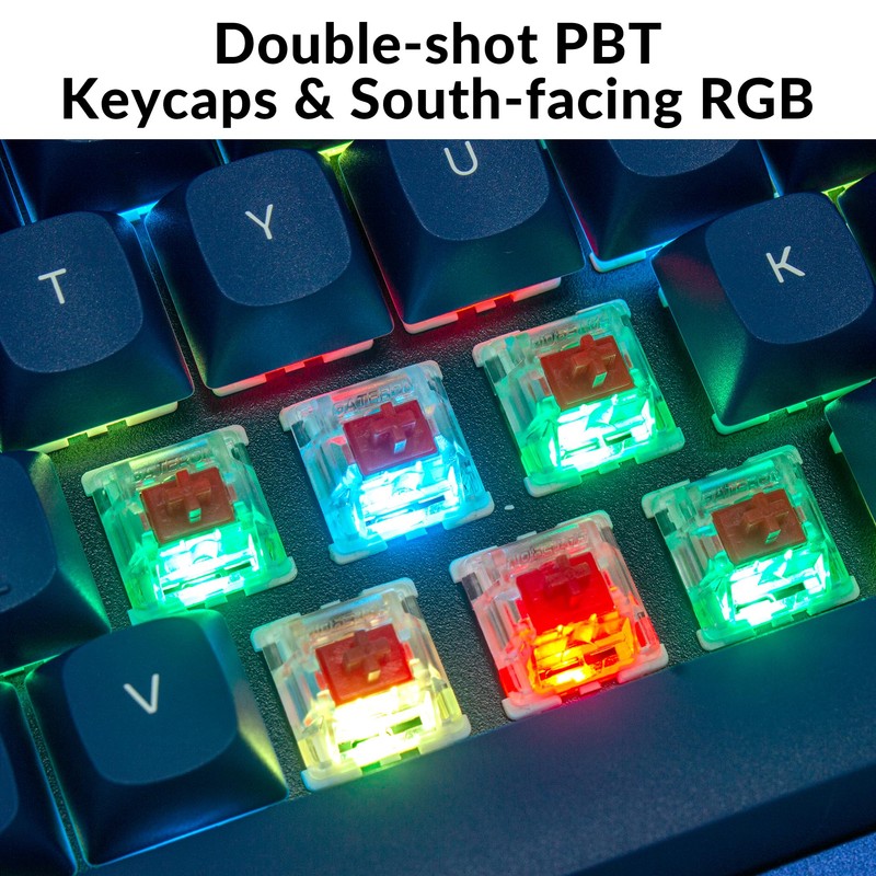 Keychron Q5 Wired Custom Mechanical Keyboard Knob Version, 96% Layout