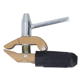 Bordstract 800 Amp Welding Ground Clamp, Grounding Brass Welding Clamp with 32mm Opening Rubber Sleeve for Multiple Welding Applications