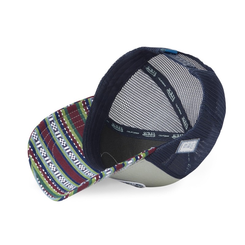 Von Dutch ETHNIK Adjustable Trucker Cap for Men and Women,