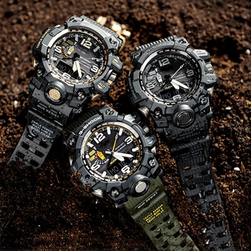 Resin Watch Accessories Compatible with Casio G-shock GWG-1000 GWG1000 Mudmaster