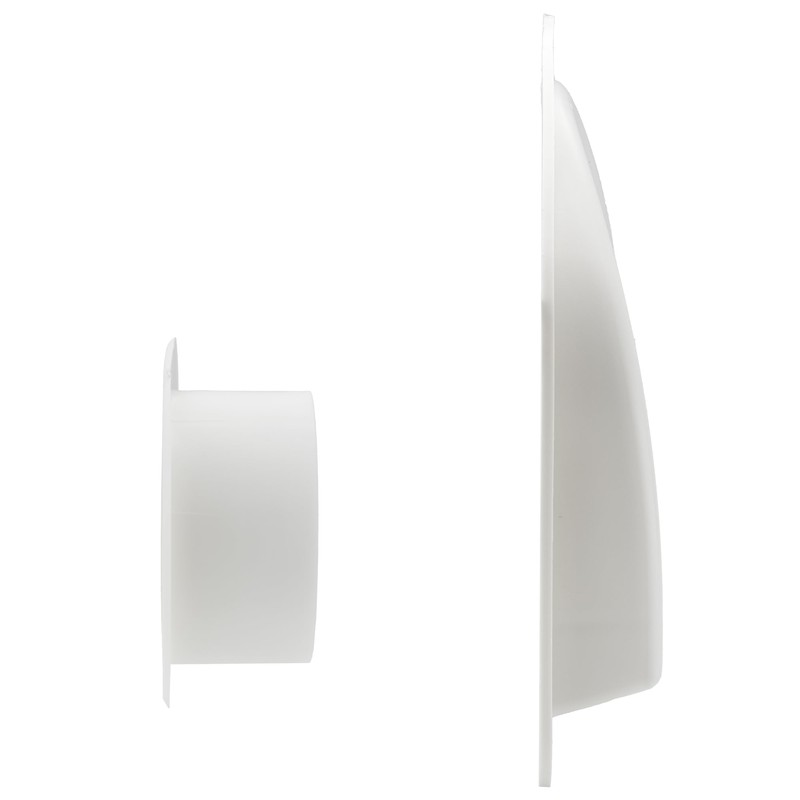 RecPro Trailer Exterior Vent Cowl | Driver's Side Front |