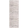 Siiloom 2x6 Gray Beige Neutral Multi Modern Abstract Runner Rug