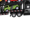 1:48 Carrier Truck Toy Model Alloy Detachable Six Car Kids