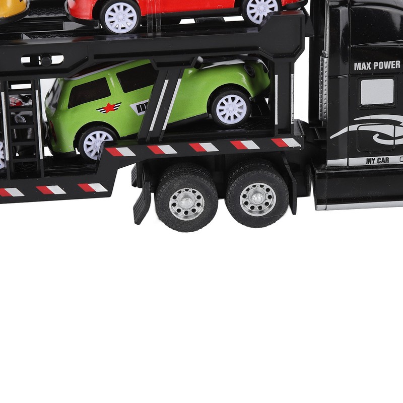1:48 Carrier Truck Toy Model Alloy Detachable Six Car Kids