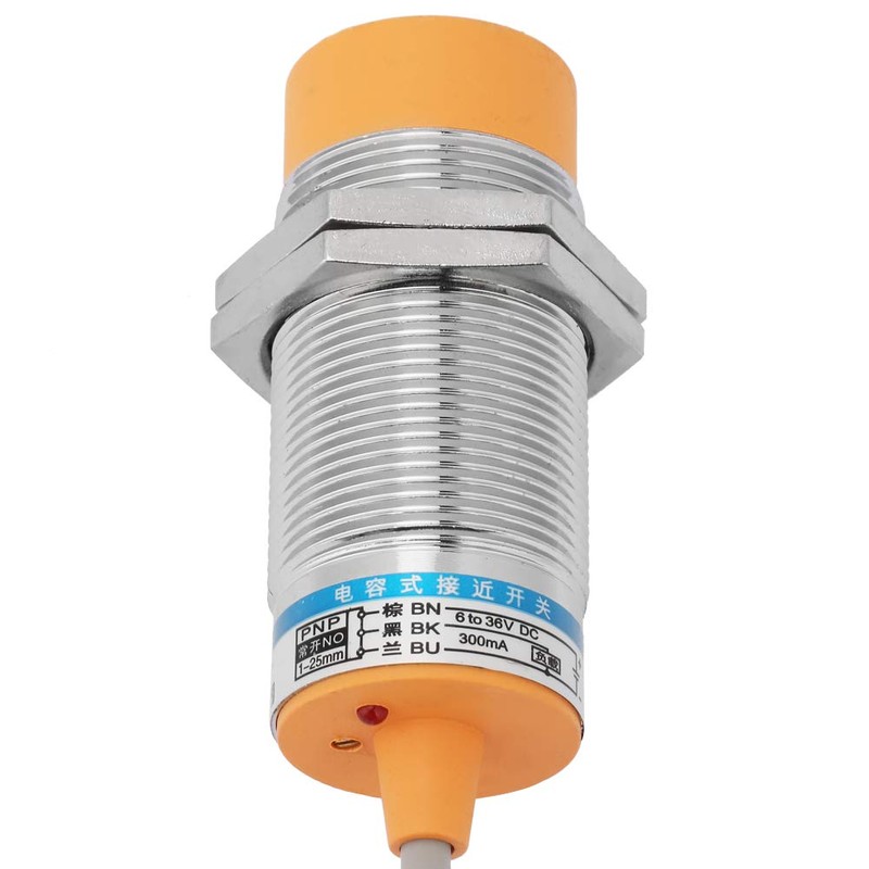 Inductive Proximity Sensor, 25mm Pitch 3 Wire PNP NO Inductive