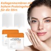 Soleneva Zornesfalte Pflaster, 20 Stück Anti Falten Pflaster, Wasserlösliches Kollagenpflaster