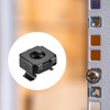 sourcing map Snap-in Cage Nuts, M8 x 1.25mm Carbon Steel