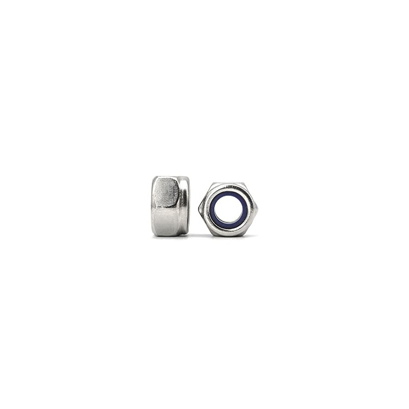 Hex Nuts M12 Hex Lock Nuts 10 Pieces 304 Stainless